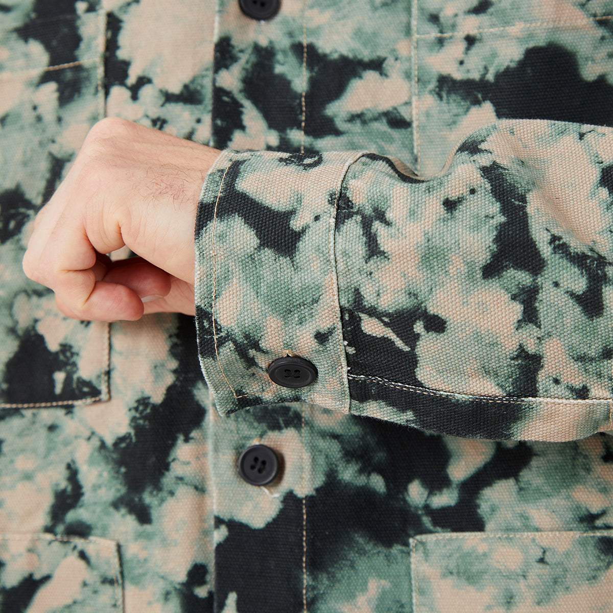 ROCK&CALEB Men's Camo - Print Jacket