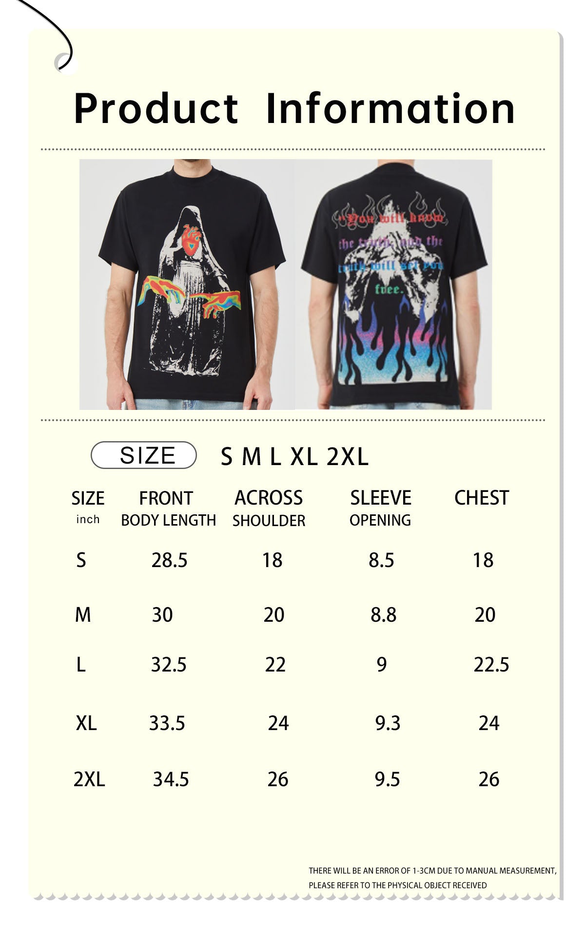ROCK&CALEB Enigmatic Hooded Graphic T-shirt